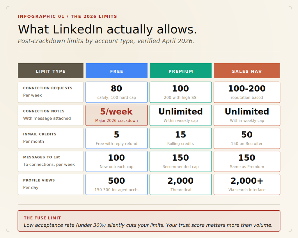Free LinkedIn Cold Outreach 2026 Playbook