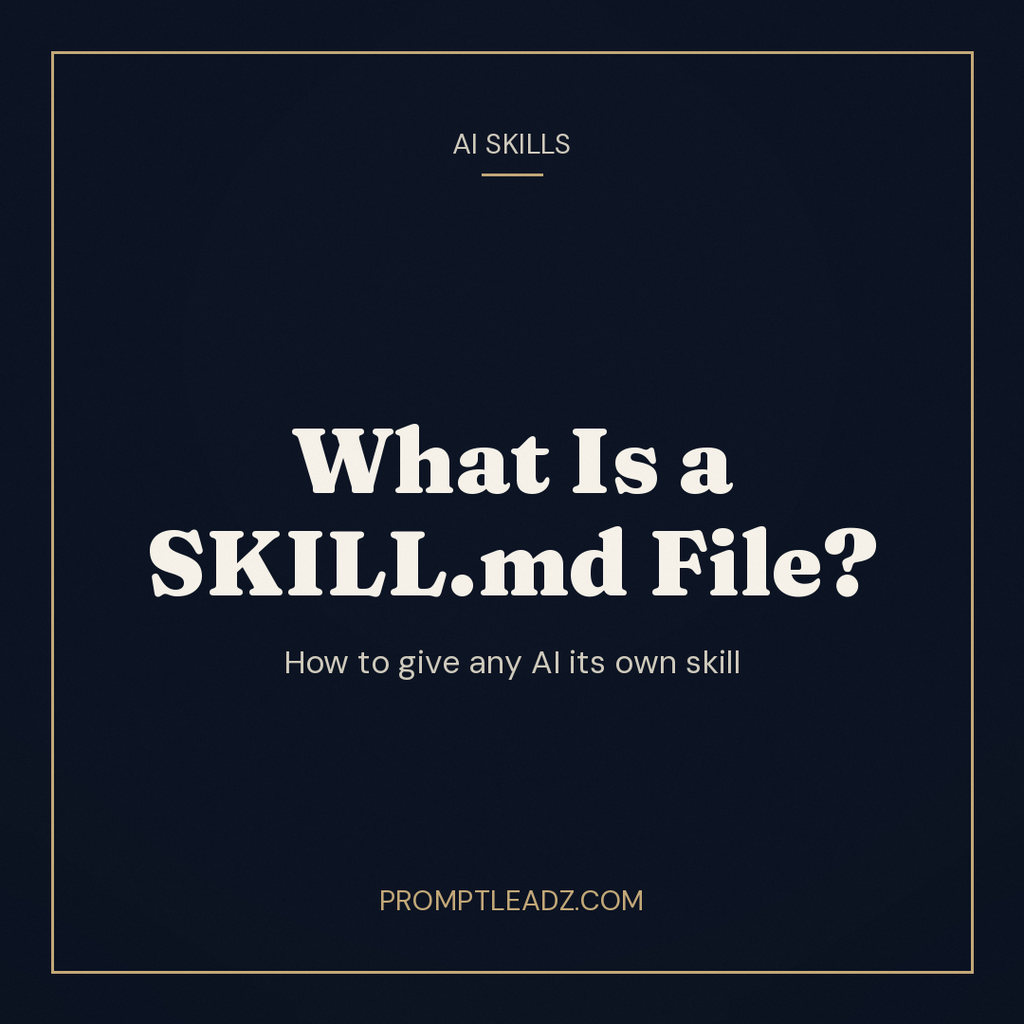 What Is a SKILL.md File? How to Give Any AI Its Own Skill