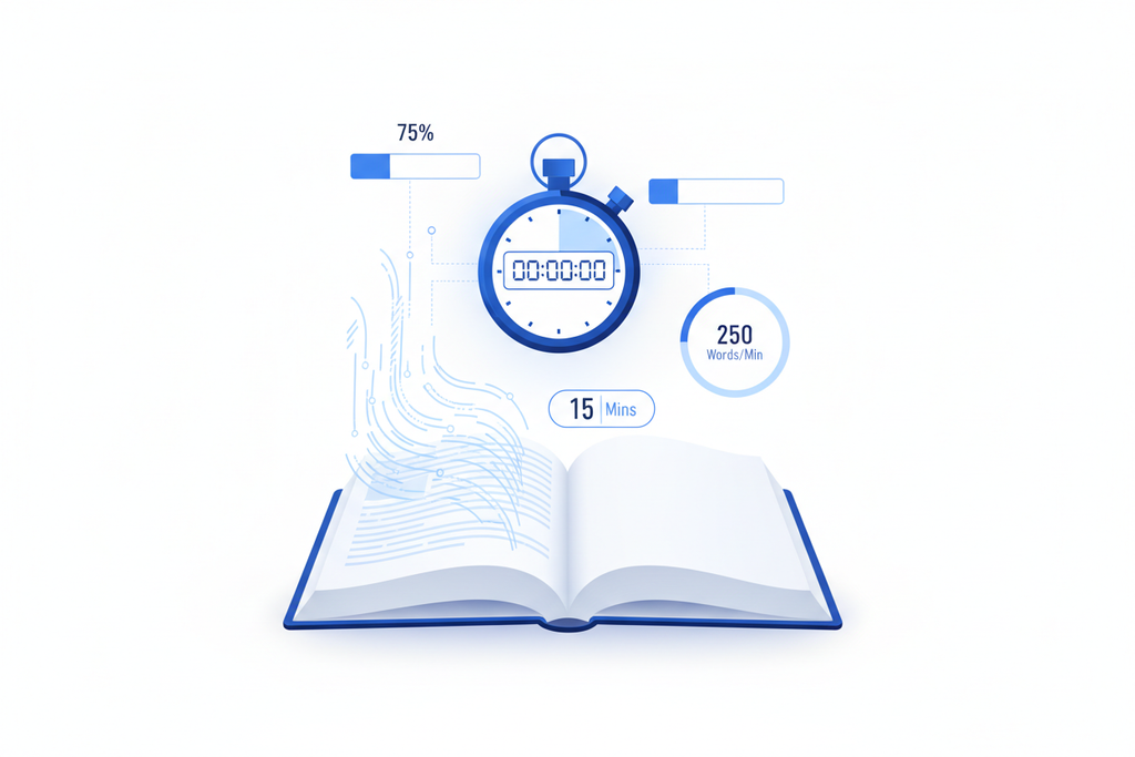 📖 Kalkulator Waktu Membaca