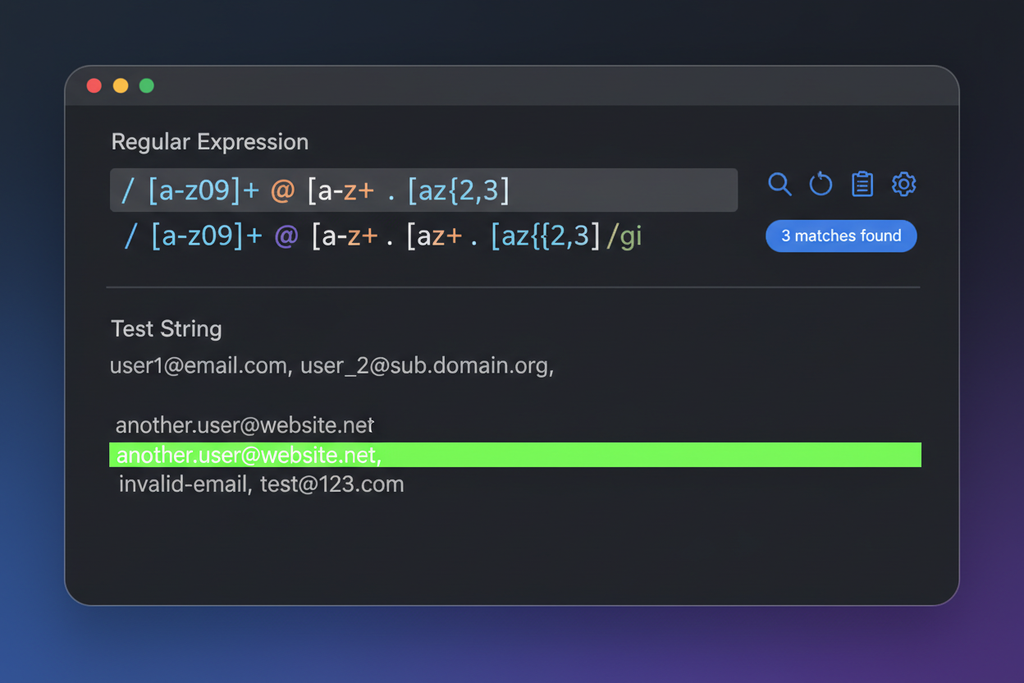 Gratis 🔍 Penguji Regex
