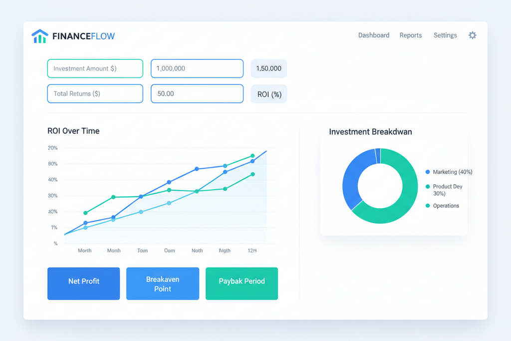Kalkulator ROI Gratis