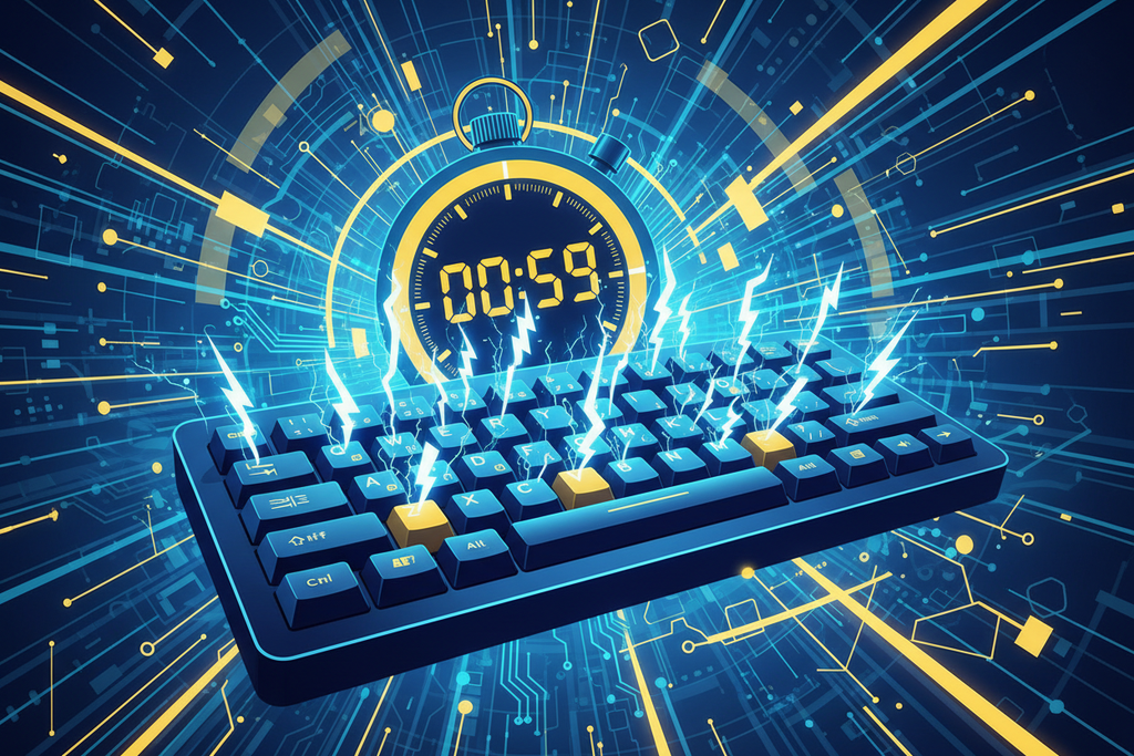 Tes Kecepatan Mengetik Gratis ⚡