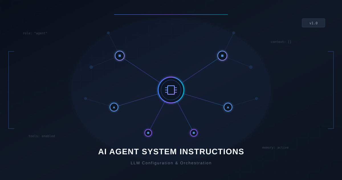 Instruções do Sistema para Agente de IA LLM