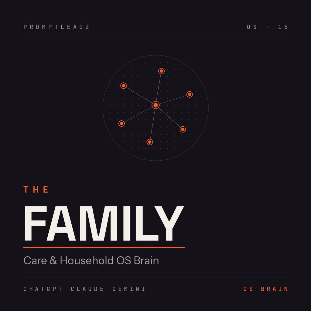 THE FAMILY — Care & Household OS Brain by PromptLeadz