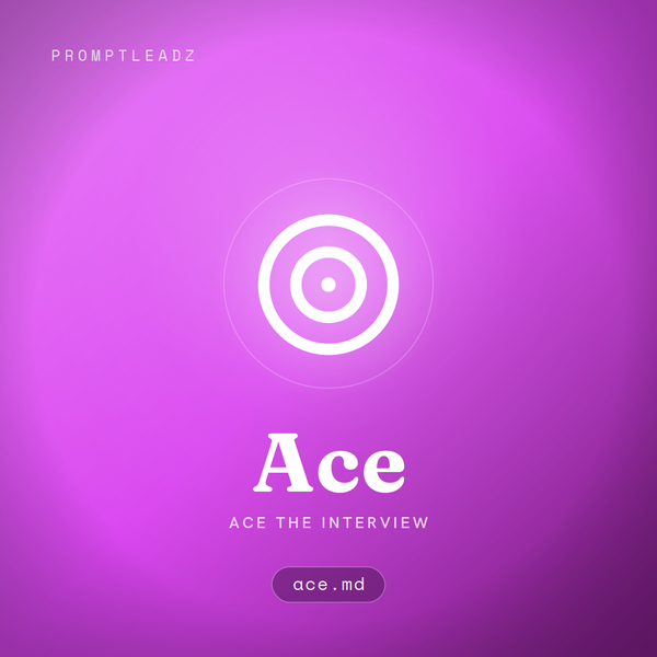 Ace, a PromptLeadz AI assistant