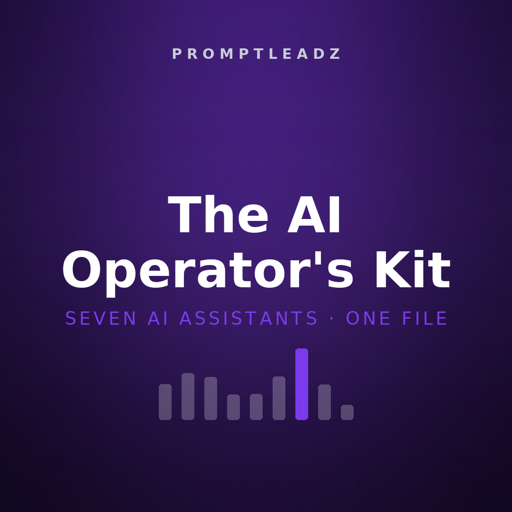 The AI Operator's Kit by PromptLeadz