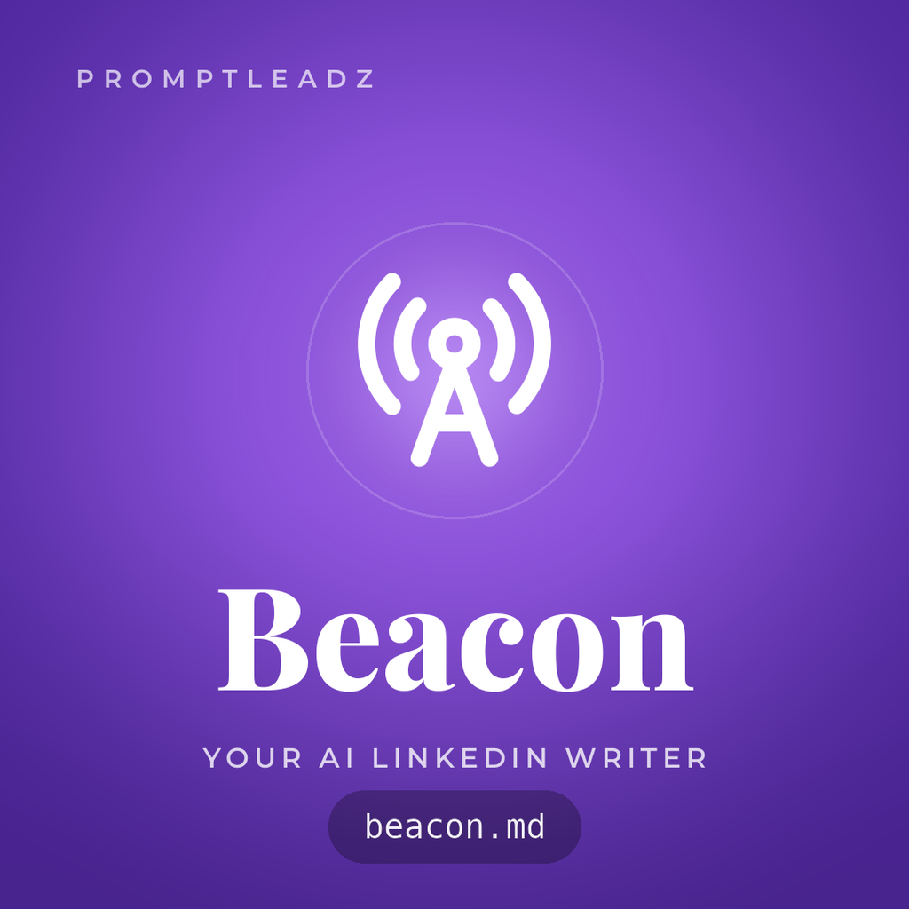Beacon, your AI LinkedIn profile writer