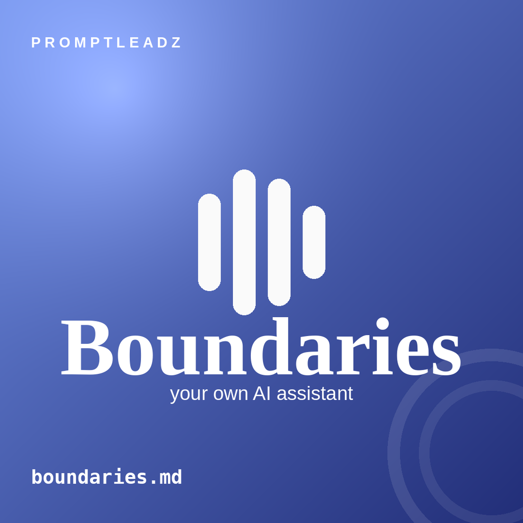 Boundaries, your own AI assistant for saying no and holding the line
