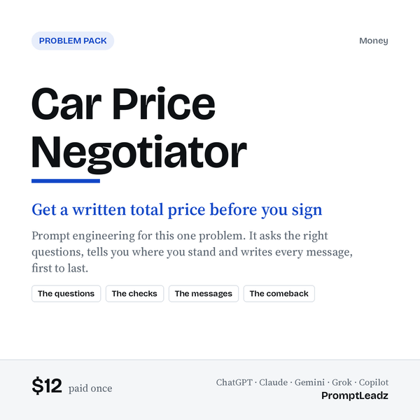 Car Price Negotiator
