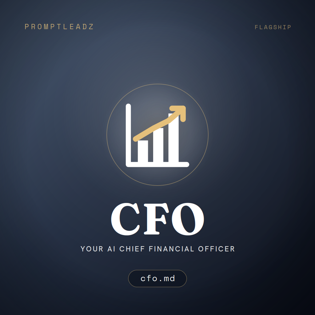 CFO, your AI chief financial officer, a PromptLeadz assistant