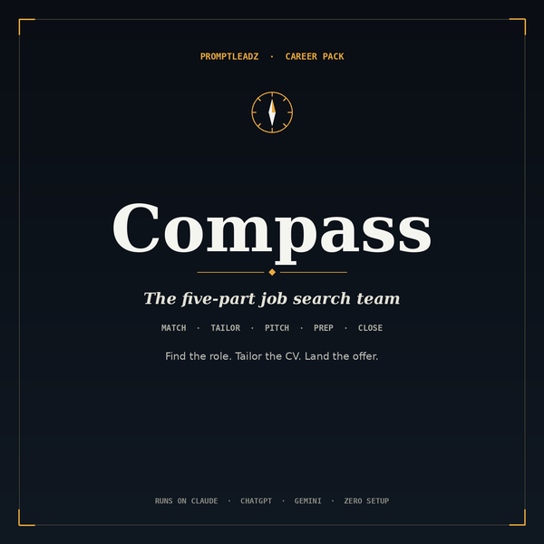 Compass — AI Career Search Team cover