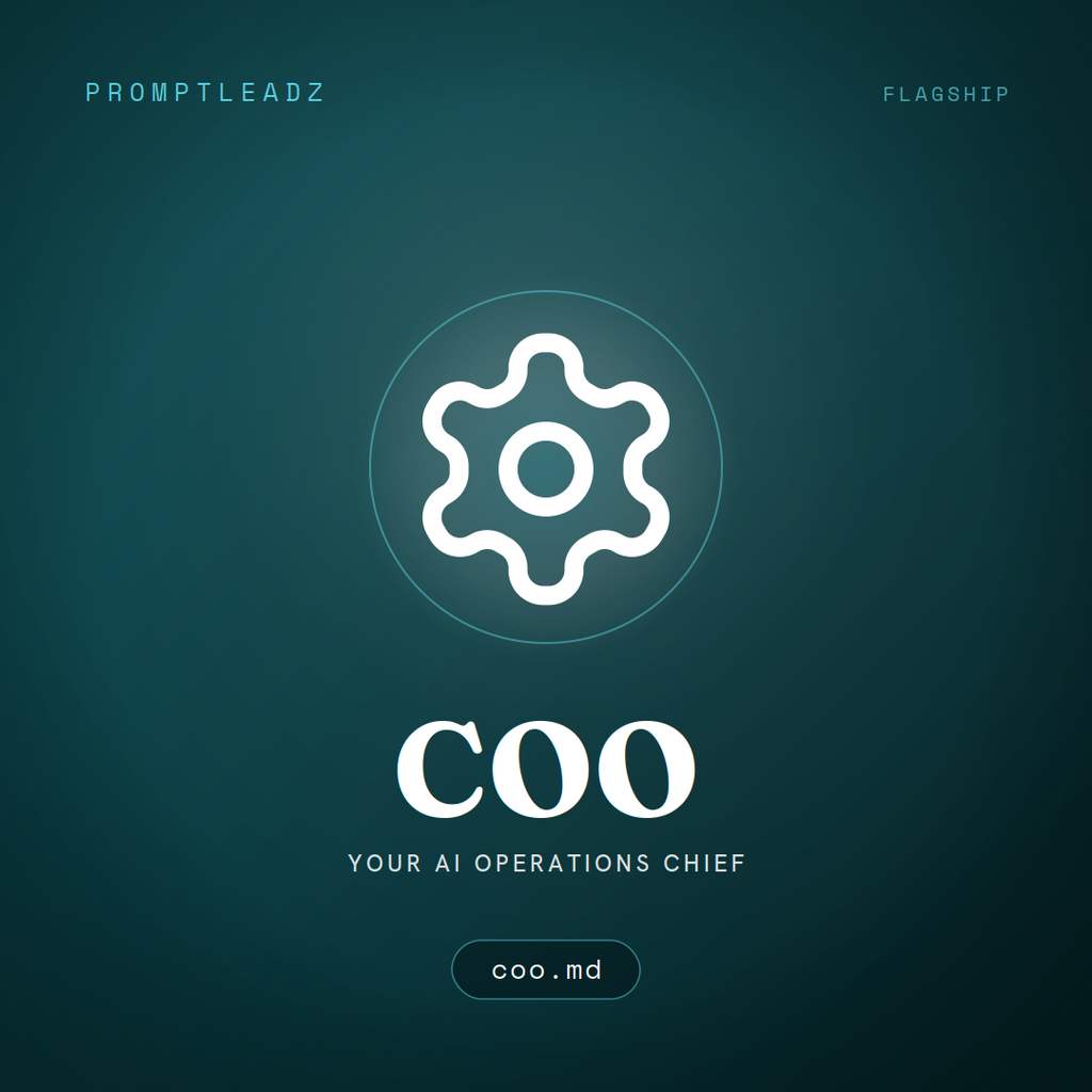 COO, your AI operations chief, a PromptLeadz assistant