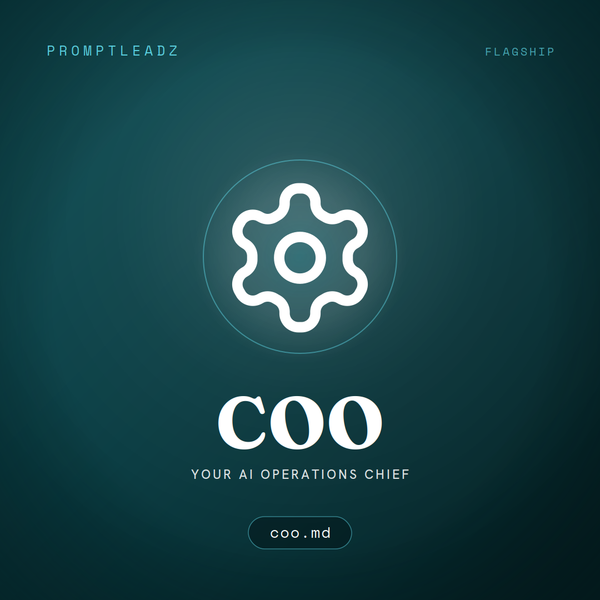 COO, your AI operations chief, a PromptLeadz assistant