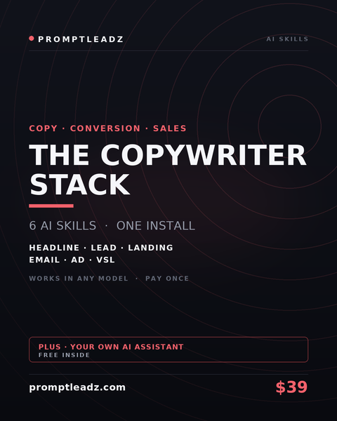 The Copywriter Stack cover