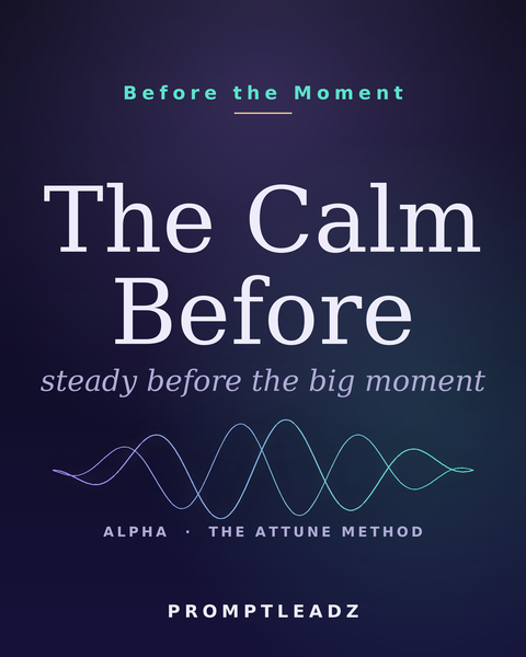 The Calm Before