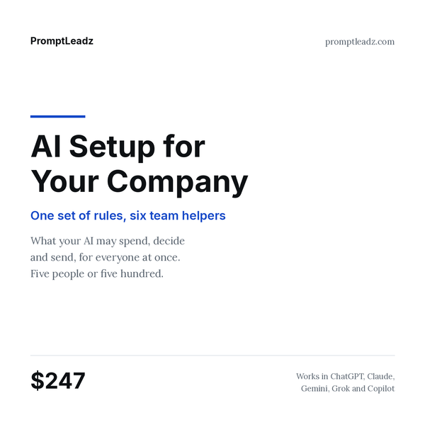 AI Setup for Your Company