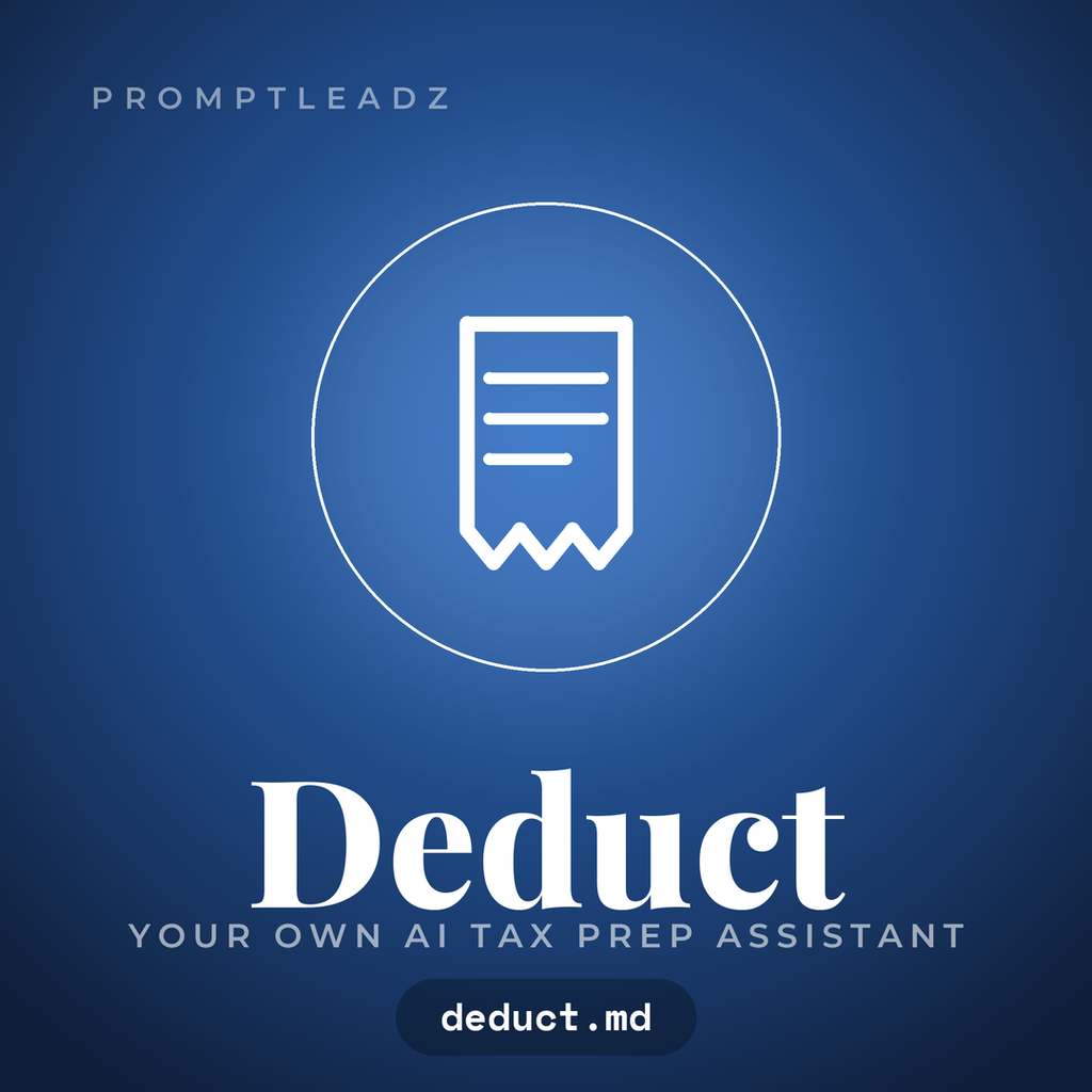 Deduct, your own AI tax prep assistant