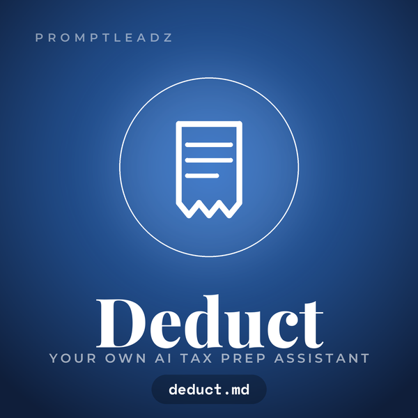 Deduct, your own AI tax prep assistant