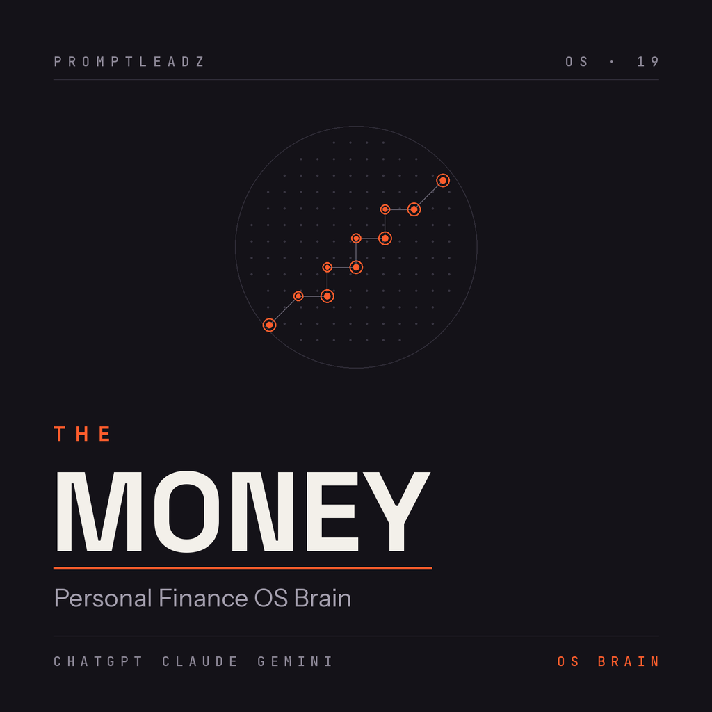 THE MONEY — Personal Finance OS Brain by PromptLeadz