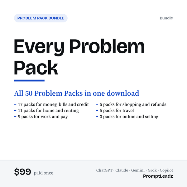 Every Problem Pack