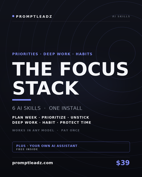 The Focus Stack