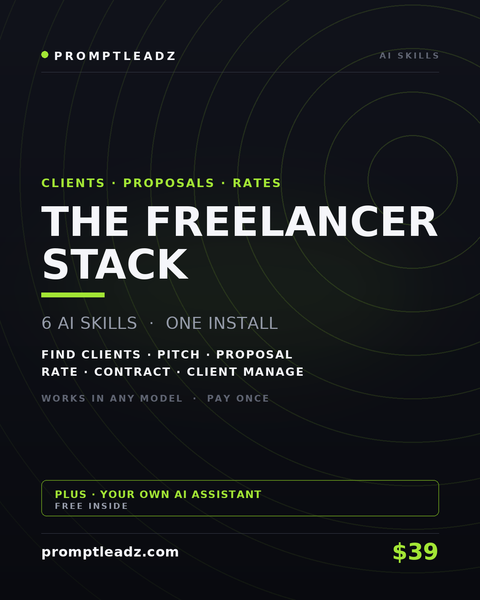 The Freelancer Stack