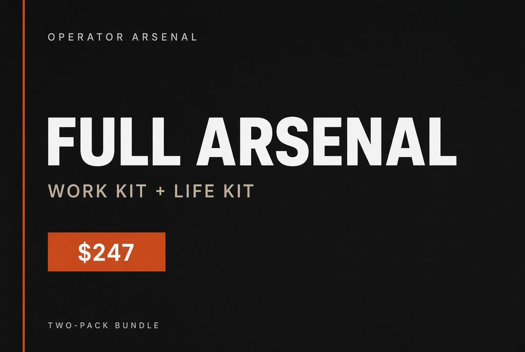 Full Arsenal — Work kit and Life kit in one download