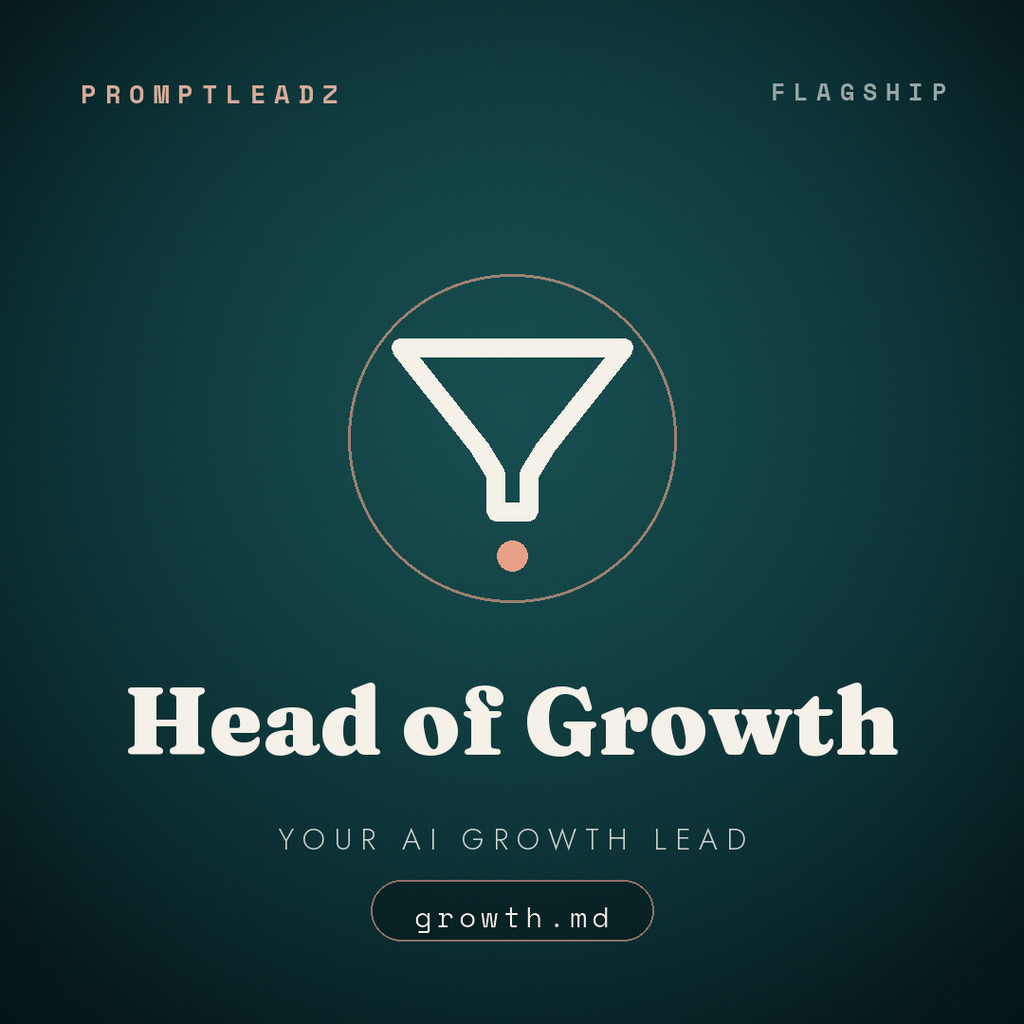 Head of Growth. Your AI growth lead. growth.md