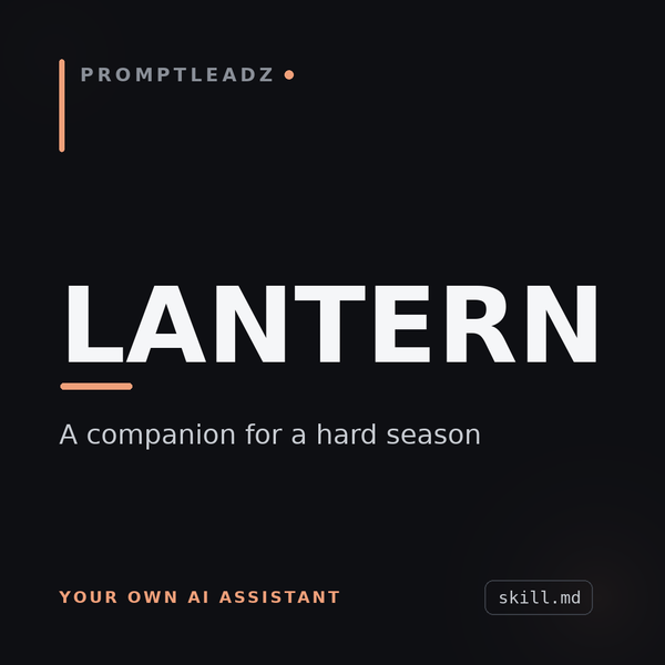 Lantern, your own AI companion for a hard season