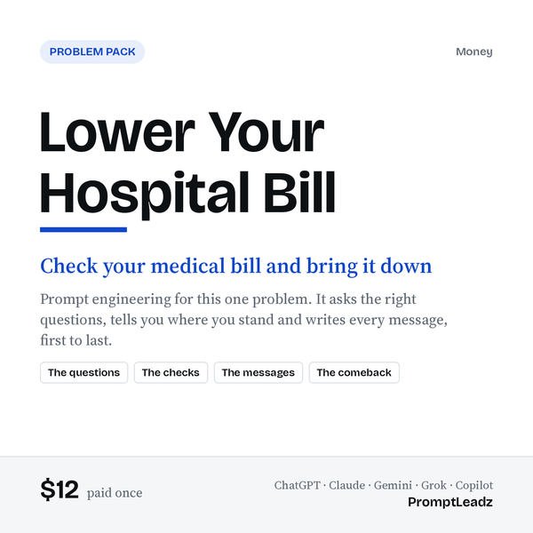 Lower Your Hospital Bill