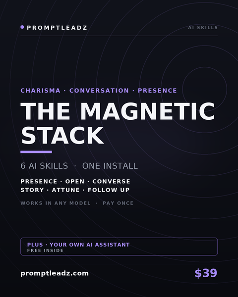 The Magnetic Stack cover