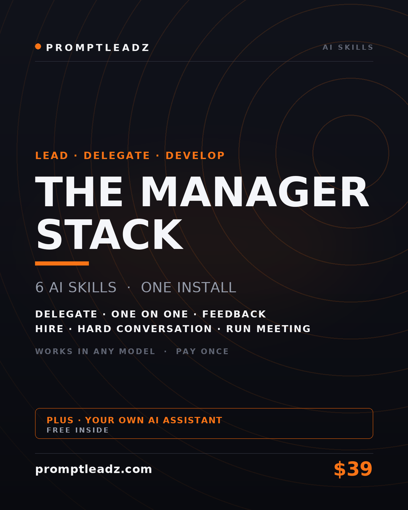 The Manager Stack