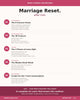 What is inside the Marriage Reset After Kids method. 8 Fracture Points, 3R Protocol, 4 Phases of every fight, Weekly Reset Ritual, Scripts for 7 hard conversations. Plus your own AI assistant free inside.