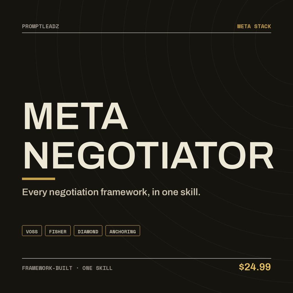 Meta Negotiator