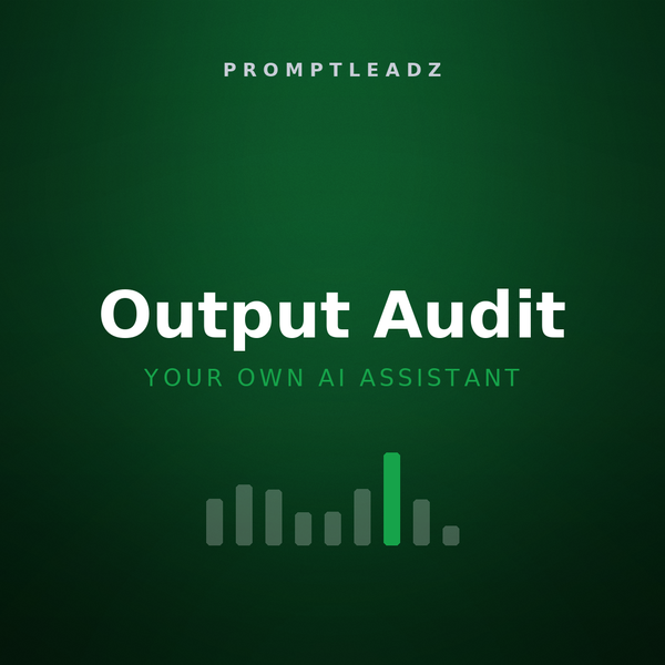 Output Audit by PromptLeadz