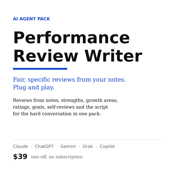 Performance Review Writer