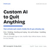 Custom AI to Quit Anything: your private quit coach inside ChatGPT, Claude, Gemini or Copilot