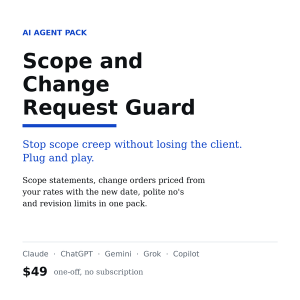 Scope and Change Request Guard