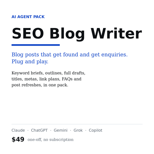 SEO Blog Writer