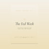 The Fed Week meal planning system cover, cream and honey, italic serif title