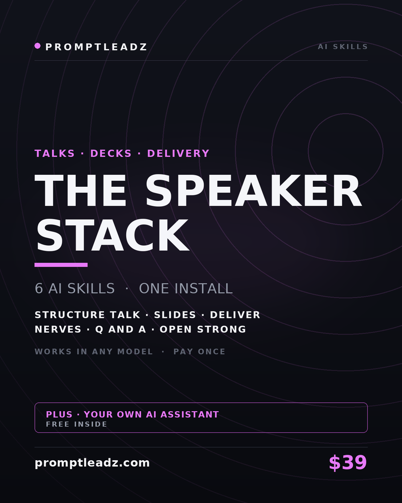 The Speaker Stack