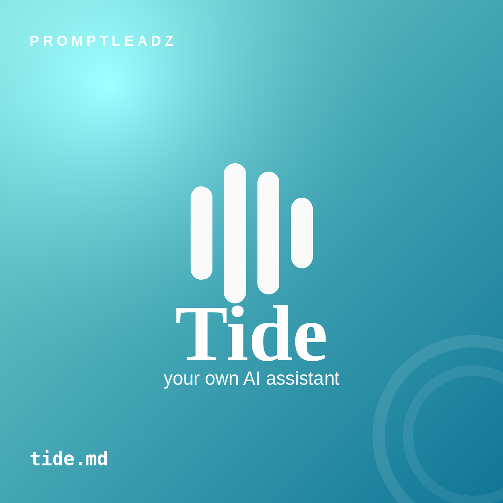 Tide, your own AI assistant for attention and focus