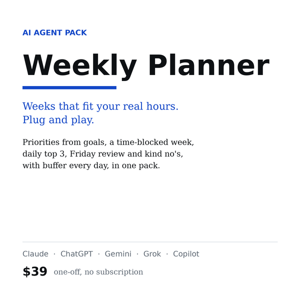 Weekly Planner
